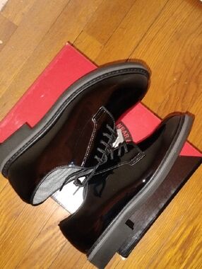 Black Women's Casual Lace-Up Shoes